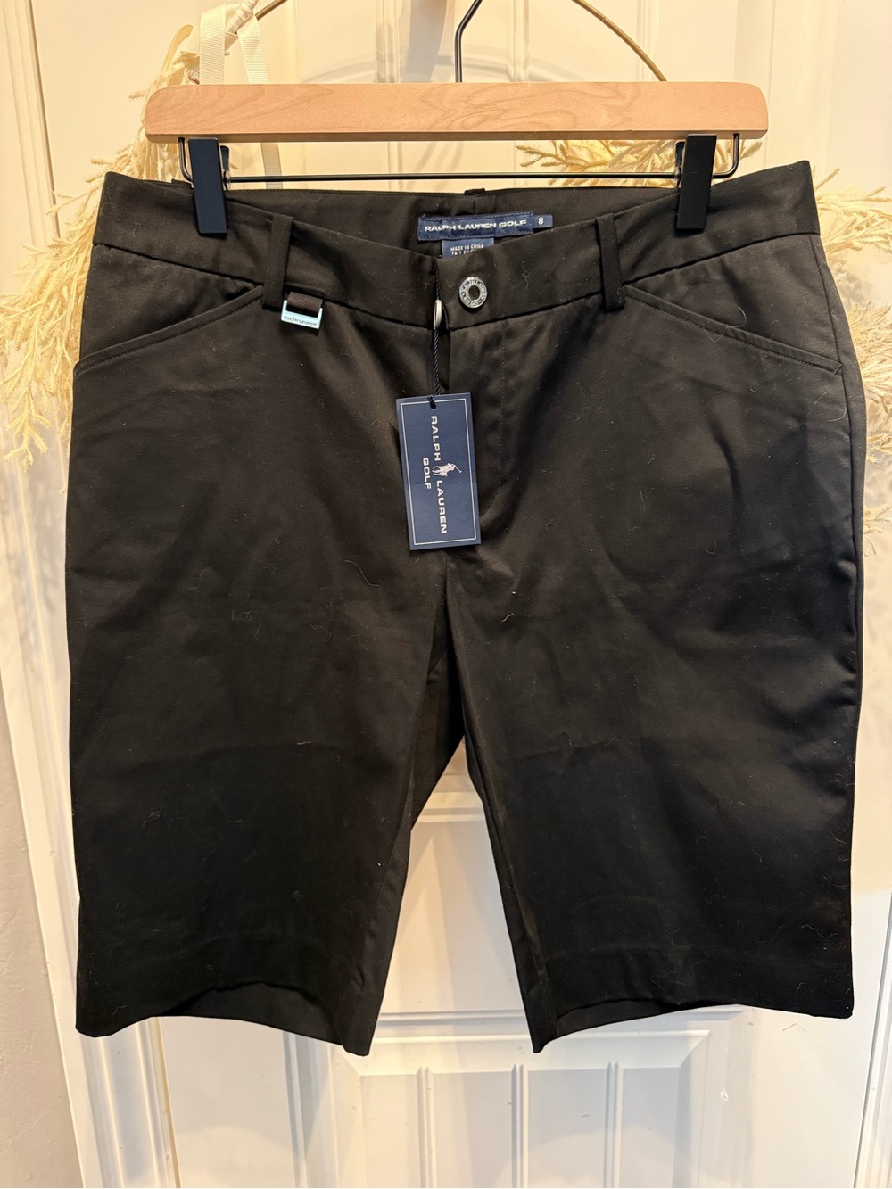 Ralph Lauren Black Women's Tailored Bermuda Shorts